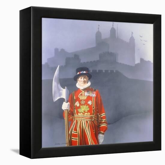 The Yeoman Gaoler, 1977-Sandra Lawrence-Framed Premier Image Canvas