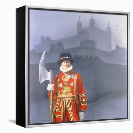 The Yeoman Gaoler, 1977-Sandra Lawrence-Framed Premier Image Canvas