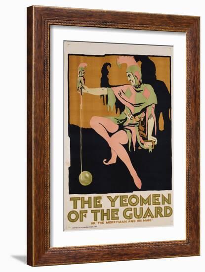 The Yeoman of the Guard, circa 1910-null-Framed Giclee Print