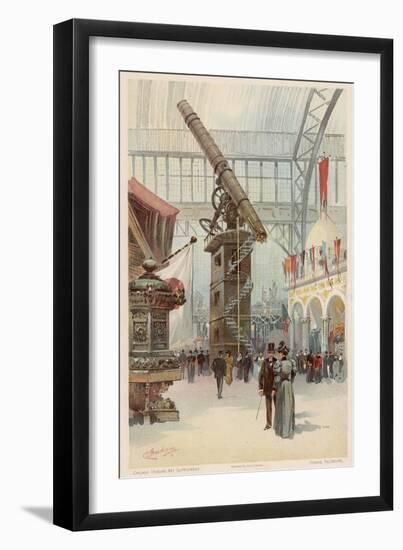 The Yerkes Telescope-C. Graham-Framed Art Print