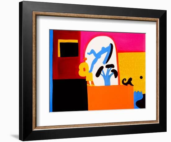 The yes, yes, no rule, 1997, (oil on linen)-Cristina Rodriguez-Framed Giclee Print