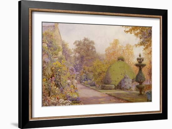 The Yew Walk, Barncluith, Strathclyde-Ernest Arthur Rowe-Framed Giclee Print
