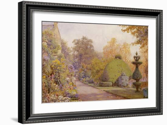 The Yew Walk, Barncluith, Strathclyde-Ernest Arthur Rowe-Framed Giclee Print