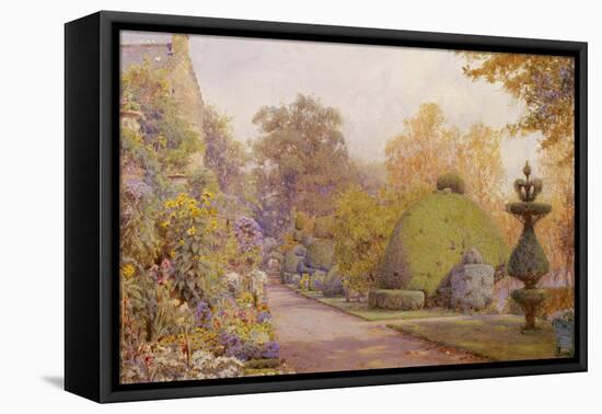 The Yew Walk, Barncluith, Strathclyde-Ernest Arthur Rowe-Framed Premier Image Canvas