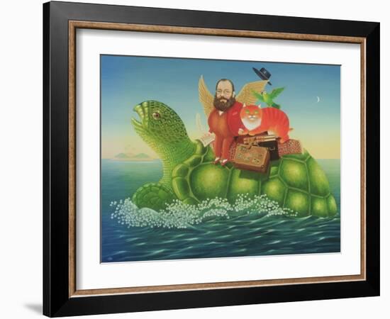 The Yonghy-Bonghy-Bo, 1994-Frances Broomfield-Framed Giclee Print