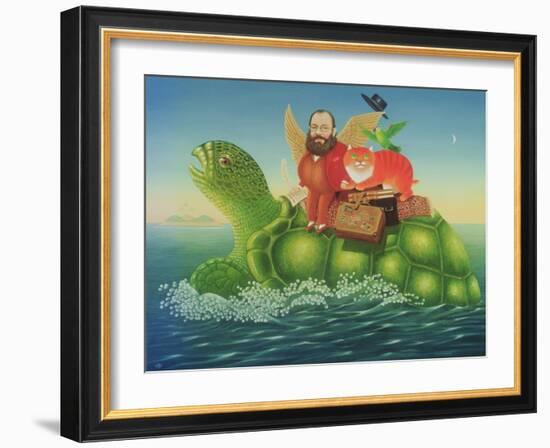 The Yonghy-Bonghy-Bo, 1994-Frances Broomfield-Framed Giclee Print