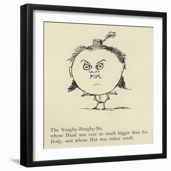 The Yonghy-Bonghy-Bo-Edward Lear-Framed Giclee Print