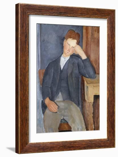 The Young Apprentice-Amedeo Modigliani-Framed Giclee Print