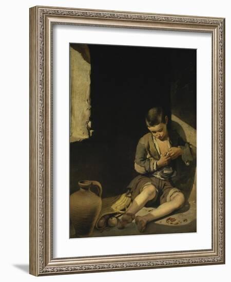 The Young Beggar, 1645-50-Bartolomé Estéban Murillo-Framed Giclee Print