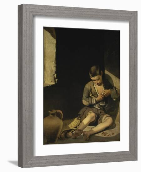 The Young Beggar, 1645-50-Bartolomé Estéban Murillo-Framed Giclee Print