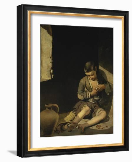 The Young Beggar, 1645-50-Bartolomé Estéban Murillo-Framed Giclee Print