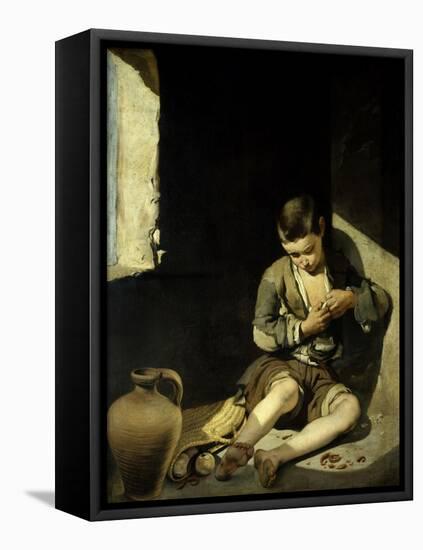 The Young Beggar. Circa 1645-1650-Bartolome Murillo-Framed Stretched Canvas