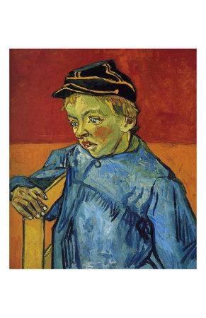 The Young Boy, Camille Roulin' Art Print - Vincent van Gogh | Art.com