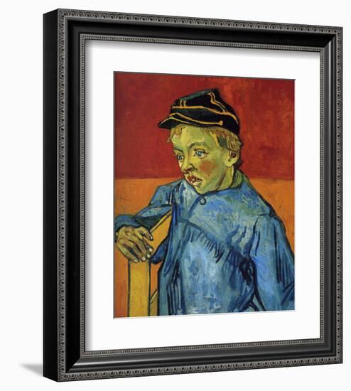 The Young Boy, Camille Roulin-Vincent van Gogh-Framed Art Print