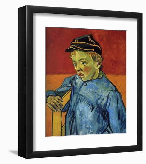 The Young Boy, Camille Roulin-Vincent van Gogh-Framed Art Print