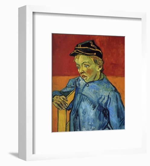 The Young Boy, Camille Roulin-Vincent van Gogh-Framed Art Print