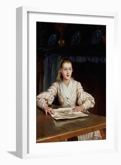 The Young Collector, 1889-John Brett-Framed Giclee Print