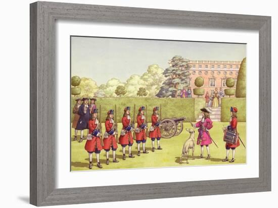 The Young Duke of Gloucester Had His Own Army to Play With-Pat Nicolle-Framed Giclee Print