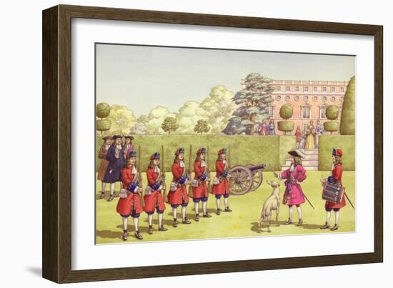 The Young Duke of Gloucester Had His Own Army to Play With-Pat Nicolle-Framed Giclee Print