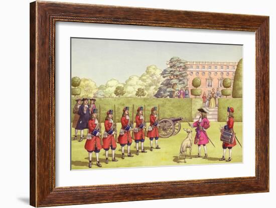 The Young Duke of Gloucester Had His Own Army to Play With-Pat Nicolle-Framed Giclee Print