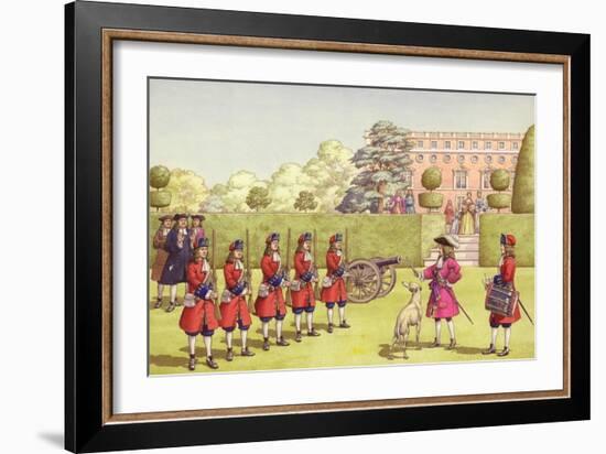 The Young Duke of Gloucester Had His Own Army to Play With-Pat Nicolle-Framed Giclee Print