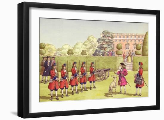 The Young Duke of Gloucester Had His Own Army to Play With-Pat Nicolle-Framed Giclee Print