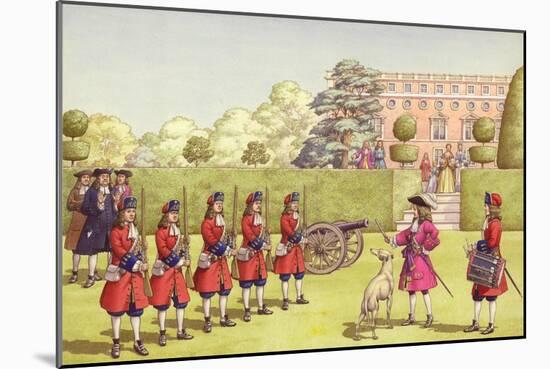 The Young Duke of Gloucester Had His Own Army to Play With-Pat Nicolle-Mounted Giclee Print