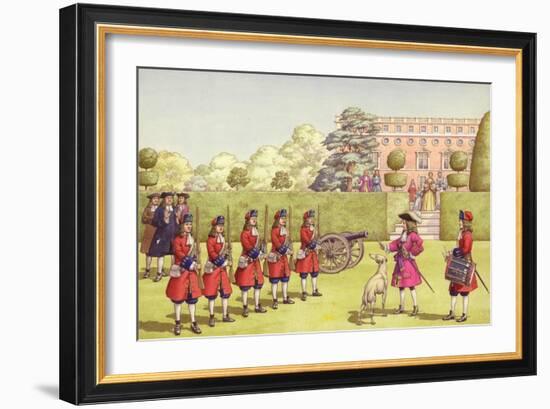 The Young Duke of Gloucester Had His Own Army to Play With-Pat Nicolle-Framed Giclee Print