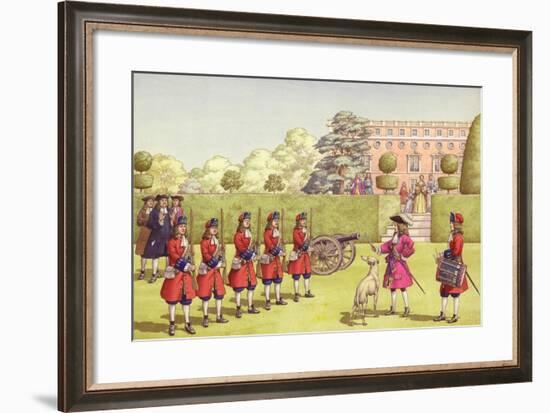 The Young Duke of Gloucester Had His Own Army to Play With-Pat Nicolle-Framed Giclee Print