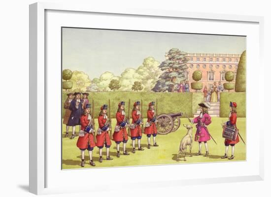 The Young Duke of Gloucester Had His Own Army to Play With-Pat Nicolle-Framed Giclee Print