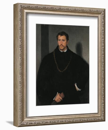 The Young Englishman-Titian (Tiziano Vecelli)-Framed Giclee Print