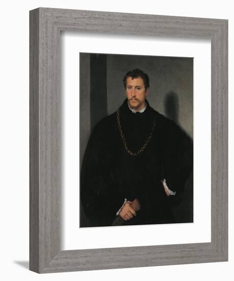 The Young Englishman-Titian (Tiziano Vecelli)-Framed Giclee Print