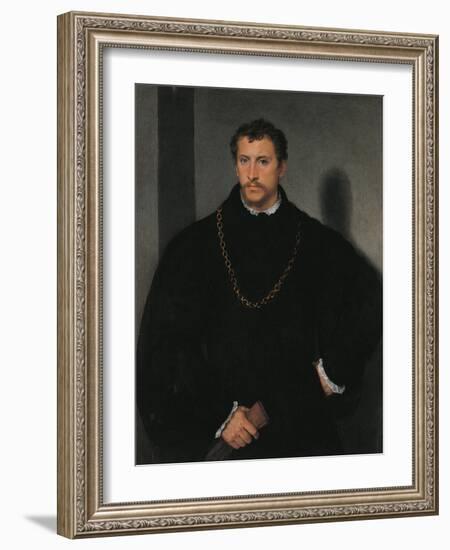 The Young Englishman-Titian (Tiziano Vecelli)-Framed Giclee Print