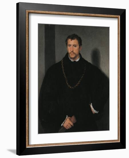 The Young Englishman-Titian (Tiziano Vecelli)-Framed Giclee Print