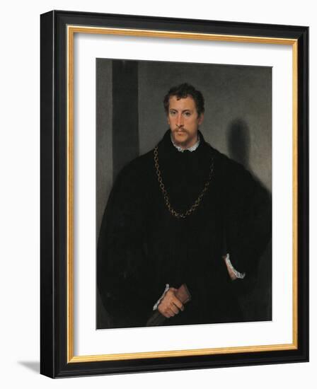 The Young Englishman-Titian (Tiziano Vecelli)-Framed Giclee Print