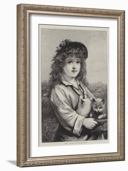 The Young Foster-Mother-null-Framed Giclee Print