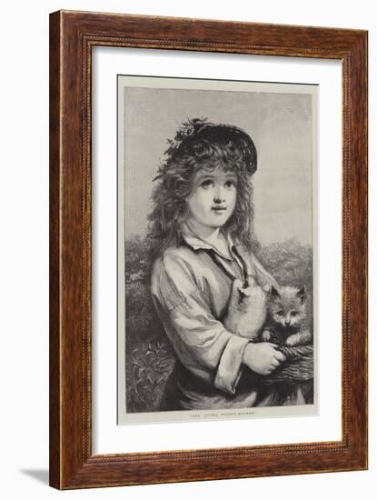 The Young Foster-Mother-null-Framed Giclee Print