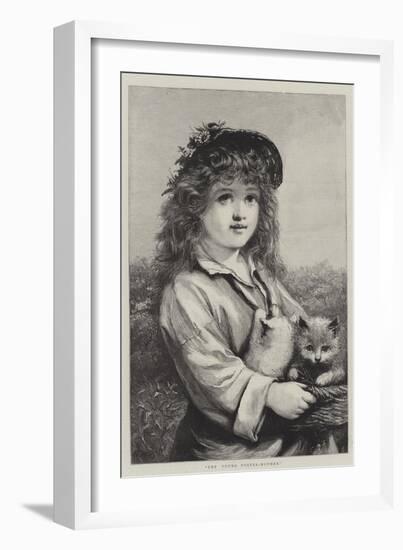 The Young Foster-Mother-null-Framed Giclee Print