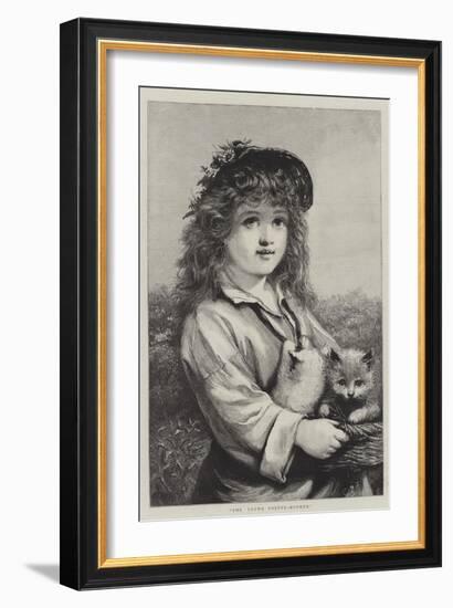 The Young Foster-Mother-null-Framed Giclee Print