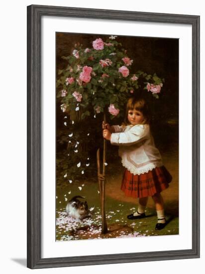 The Young Gardener-James Hayllar-Framed Art Print