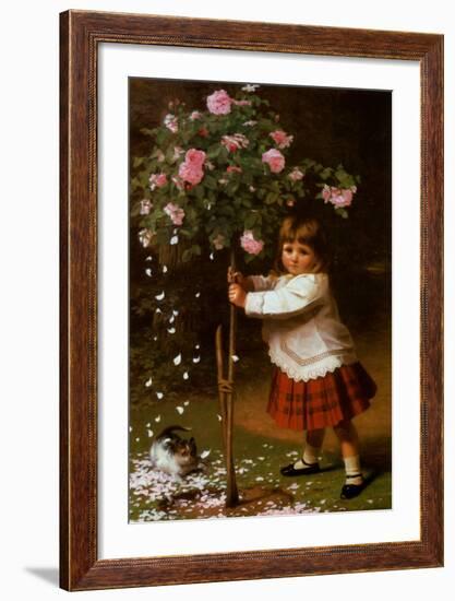 The Young Gardener-James Hayllar-Framed Art Print