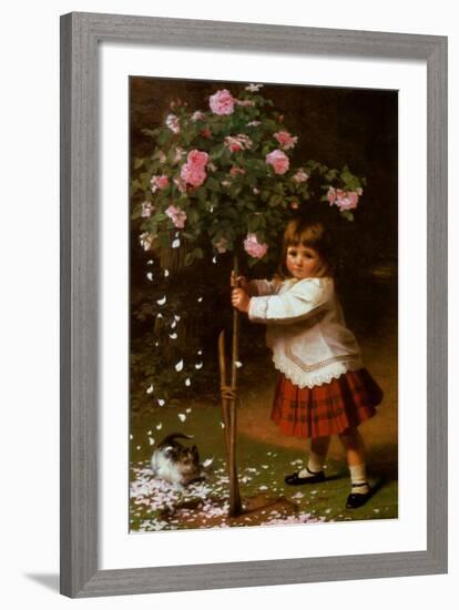 The Young Gardener-James Hayllar-Framed Art Print