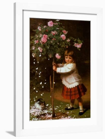 The Young Gardener-James Hayllar-Framed Art Print