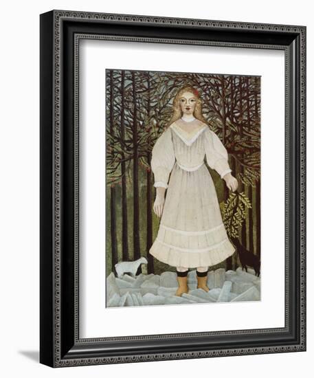 The Young Girl, 1893/95-Henri Rousseau-Framed Giclee Print