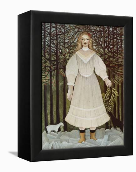 The Young Girl, 1893/95-Henri Rousseau-Framed Premier Image Canvas
