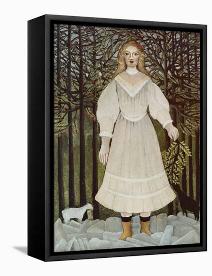 The Young Girl, 1893/95-Henri Rousseau-Framed Premier Image Canvas