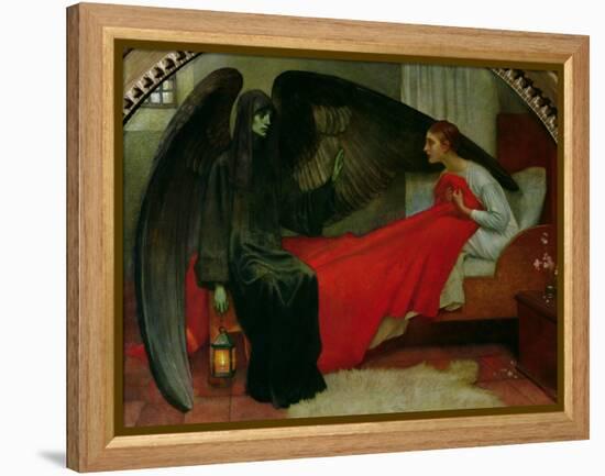 The Young Girl and Death, c.1900-Marianne Stokes-Framed Premier Image Canvas