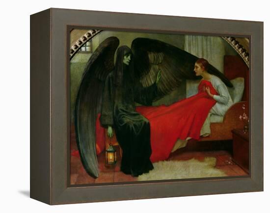 The Young Girl and Death, c.1900-Marianne Stokes-Framed Premier Image Canvas