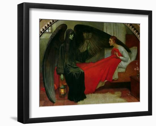 The Young Girl and Death, c.1900-Marianne Stokes-Framed Giclee Print