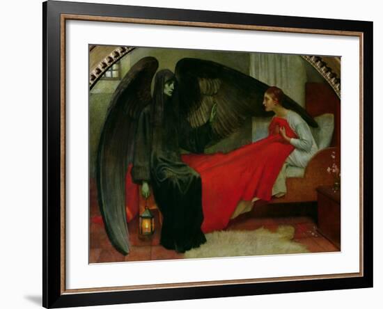 The Young Girl and Death, c.1900-Marianne Stokes-Framed Giclee Print